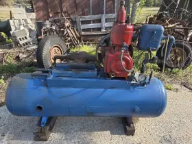 U-6270 JOHN WOOD MFG CO Horizontal Stationary Air Pump Tank