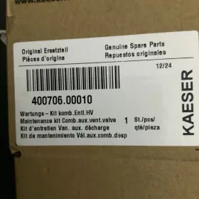 400706.00010 KAESER Air Compressor Vent Valve Diaphragm Kit