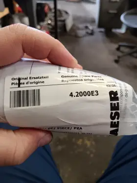 400953.10040 KAESER Control Venting Valve