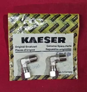 6.0254.0 KAESER Screw Right Angle Connector