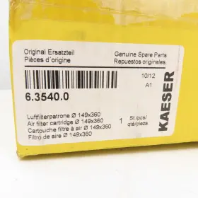 6.3540.0 KAESER Intake Air Filter #2