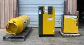 AS20 KAESER Screw Air Compressor Dryer Storage Tank