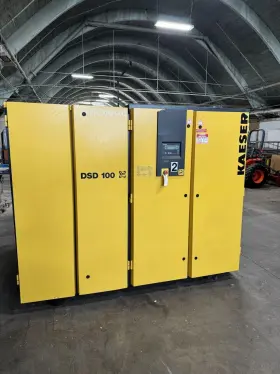 DSD-100 KAESER COMPRESSORS Rotary Screw Air Compressor Cooled