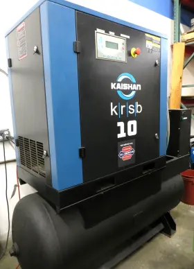 KRSB-010 KAISHAN Rotary Screw Air Compressor Dryer Gallon