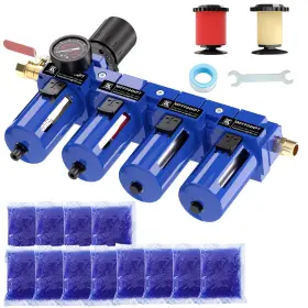 Kanbol 4f04b 1/2 Inch Npt 4-stage Air Dryer For Compressor Drying System With Fil