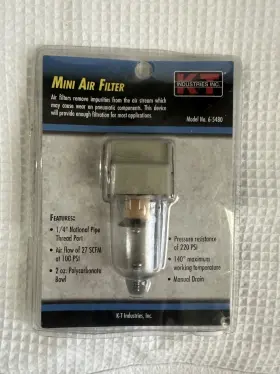 6-5480 KT INDUSTRIES Compressor Filter