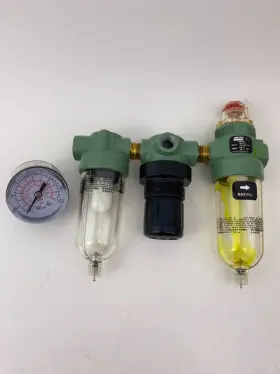 85672 LINCOLN Bar Miniature Line Regulator Gauge Air Filter