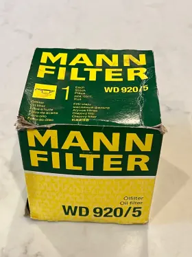 Mann Wd920/5 Spin-on Oil Filter