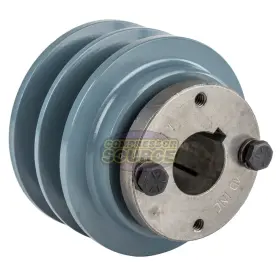 2BK32H-H-1 MASTERDRIVE Cast Iron Dual Groove Belt Pulley