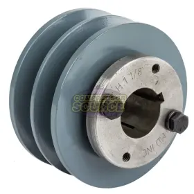 2BK36H-H-1-1-8 MASTERDRIVE Cast Iron Dual Groove Belt Pulley