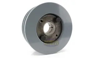 2BK47H MASTERDRIVE Cast Iron Dual Groove Belt Pulley Sheave #2