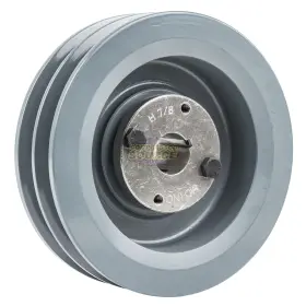 2BK62H-H-7-8 MASTERDRIVE Cast Iron Pulley Dual Groove Belt