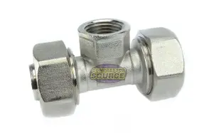 M8078 MAXLINE Rapidair Piping Tee Female Npt Pipe Thread