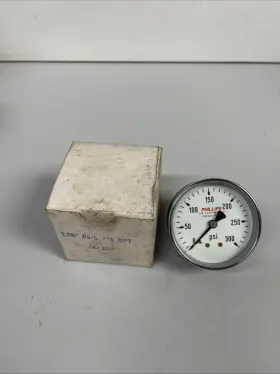 PSL25-300 MCD Air Compressor Male Thread Water Pressure Gauge