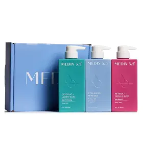 Medix 5.5 819265000386 Smooth And Firm 3pc Skin Care Set Glycolic Acid Exfoliating Body Wash G