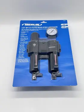58184 MERLIN Npt Filter Regulator Lubricator