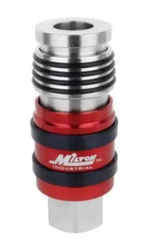 S-1773 MILTON INDUSTRIES Safety Exhaust Coupler Fnpt