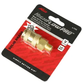 S-765 MILTON Coupler Male Npt Body High Flow Pro