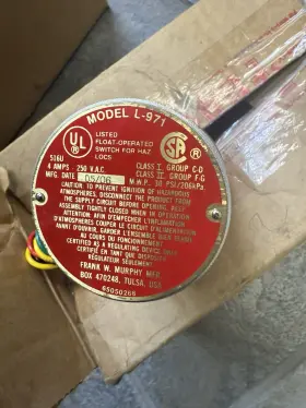 39459912 MURPHY Ingersoll Rand Oil Level Switch