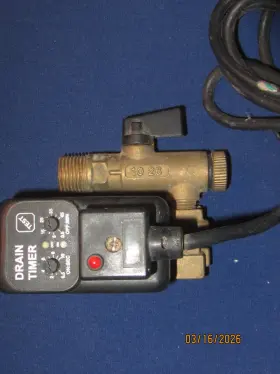 520-02-408 PARKER Cdv Compressed Air Tank Drain Timer Orifice