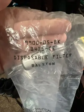 900-05-BK PARKER Balston Disposable Filter Tube Pneumatic #3