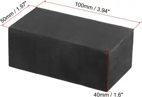 445019943963 PATIKIL Rubber Anti Vibration Pads Square Mats #2