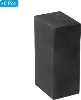 445019943963 PATIKIL Rubber Anti Vibration Pads Square Mats #3