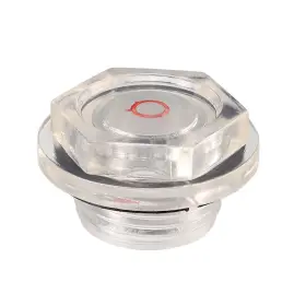 619668379658 PEROUP Male Air Compressor Fittings Oil Sight