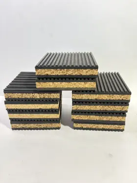 MP4C PNEUMATICPLUS Anti Vibration Dampening Pads Rubber Cork