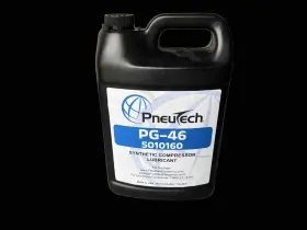 PG-46 PNEUTECH Gallon Synthetic Rotary Air Compressor Oil