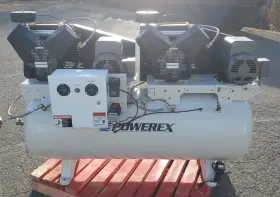 OTD1303F2 POWEREX Duplex Oil Reciprocating Air Compressor