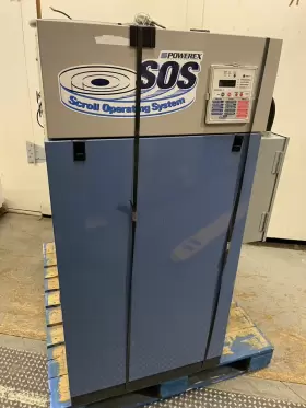 SED100730A POWEREX Oil Scroll Air Compressor Lab Dental