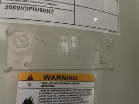 SEQ40B7S6075519 POWEREX Compressor Tank #3