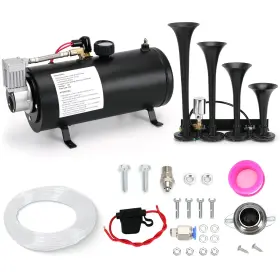 ATK07BK PTNHZ Train Horns Air Pump Compressor Tank Kit