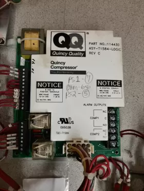 114430 QUINCY Compressor Duplex Controller Board Pressure #2