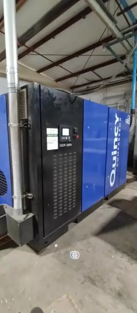 200V-125PSI QUINCY Qof Air Compressor #2
