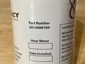 2013400189 QUINCY Oil Filter Element #3