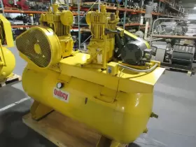 325-14 QUINCY Air Compressor Dual Tank #3