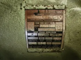 33-1036 QUINCY Binks Air Compressor Tank #2