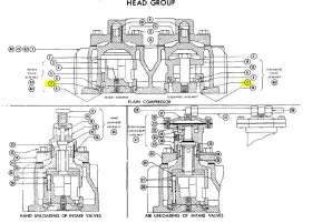 6335 QUINCY Roc Head Gasket Valve #2