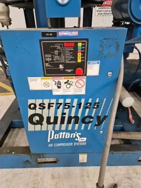 75-125 QUINCY Pattons Qsf Air Compressor #2