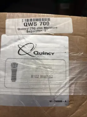 8102856752 QUINCY Cfm Separator