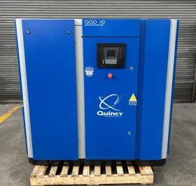 BU1102160024 QUINCY Rotary Screw Air Cooled Compressor Cfm