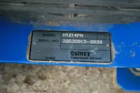H1214PN QUINCY Twin Stack Air Compressor Cfm #2