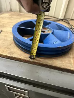 PLT-15 QUINCY Air Compressor Sheave Pulley Flywheel #3