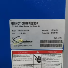 QGD-50 QUINCY Rotary Screw Air Compressor #2