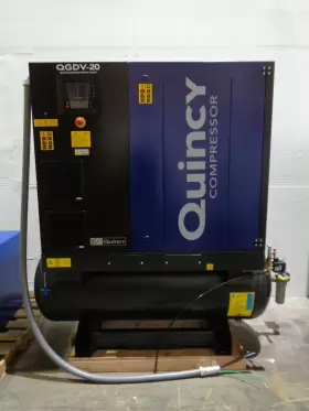 QGDV20P QUINCY Vfd Rotary Screw Air Compressor Dryer Tank #3