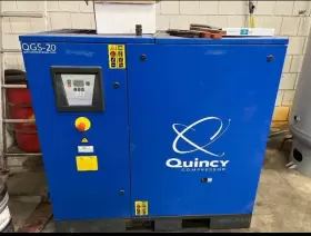 QGS-20 QUINCY Rotary Screw Air Compressor Dryer