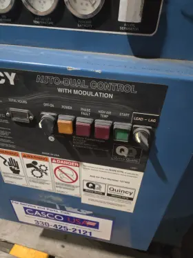 QMBGACA31C QUINCY Rotary Screw Air Compressor Auto Dual