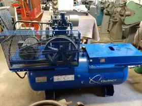 QR-325 QUINCY Compressor Gallon Tank Baldor Motor #2